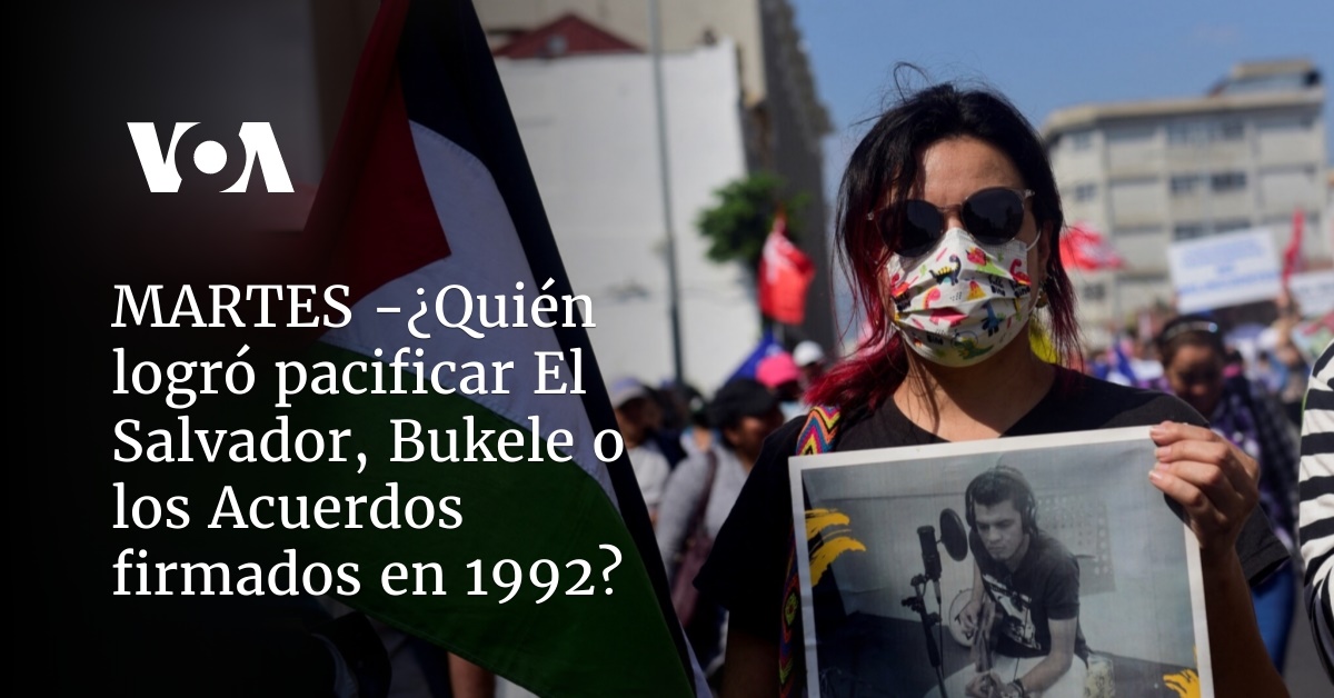 ¿Quién Logró Pacificar El Salvador, Bukele O Los Acuerdos Firmados En 1992?