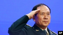 Bộ trưởng Quốc phòng Trung Quốc Ngụy Phượng Hòa.