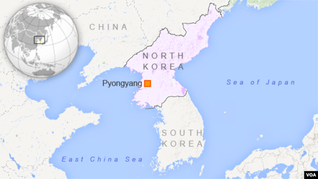 File - Map of North Korea