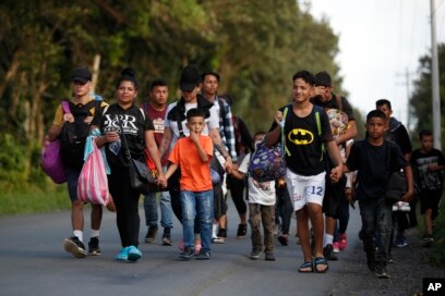 En fotos Caravana de migrantes hondure os sale rumbo a Estados Unidos