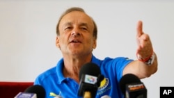 Le coach allemand Gernot Rohr 