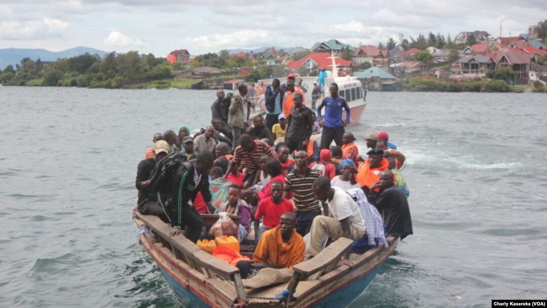 Abarokotse mu kiyaga Kivu