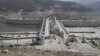 Lao's Xayaburi electricity dam construction is expected to be completed in late 2019. (Sun Narin/VOA Khmer) 