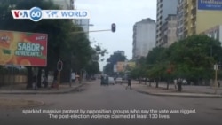 VOA60 World- Mozambique Constitutional Council confirmed victory of ruling party Frelimo