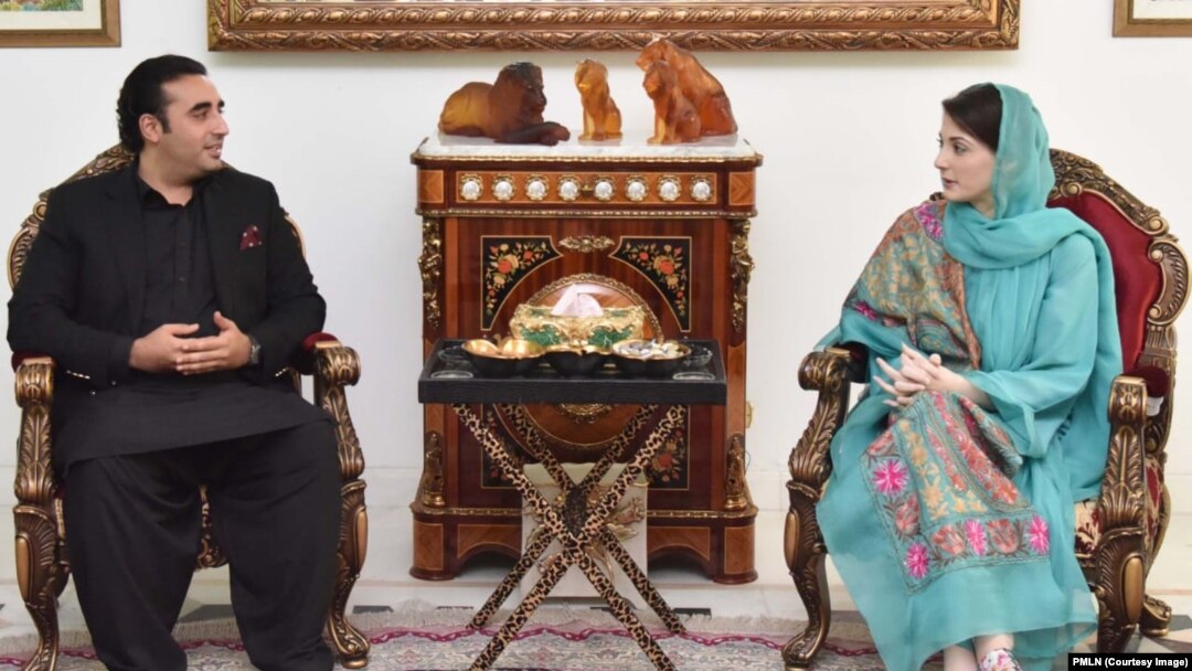 مریم نواز نے بلاول بھٹو کو دوپہر کے کھانے پر مدعو کیا تھا۔ 