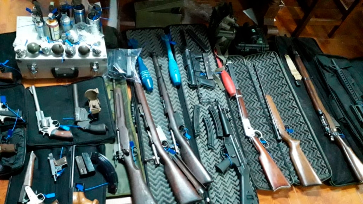 Argentina Announces Large Seizure of Weapons