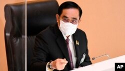 ထိုင်းဝန်ကြီးချုပ် Prayuth Chan-ocha. (သြဂုတ် ၃၁၊ ၂၀၂၁)