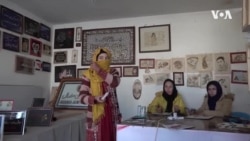 TV Afghan Pyrography - Bamiyani USAGM