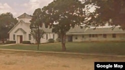 L'église de Sutherland Springs, au Texas.