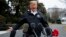 FILE - President Donald Trump talks with reporters outside the White House in Washington, March 8, 2019.