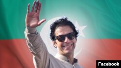 عمران خان رهبر حزب تحریک انصاف پاکستان