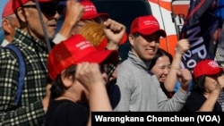 Supporters of Republican presidential nominee and former U.S. President Donald Trump at a rally in Latrobe, Pennsylvania on Oct. 19, 2024.