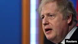 Ministri w'Intebe w'Ubwongereza Boris Johnson