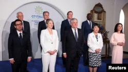 주요 7개국(G7) 외무장관 회의가 17일부터 사흘 간 이탈리아 카프리 섬에서 열렸다.