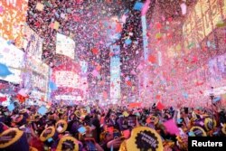 New Year celebrations in Times Square