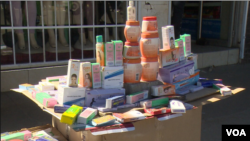 Drugs and herbs in the streets of Harare, June 11, 2019,) are providing some relief to Zimbabweans failing to access medical care.