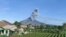 Gunung Sinabung di Kabupaten Karo, Sumut, erupsi dengan mengeluarkan abu vulkanis setinggi 1.500 meter, Minggu 23 Agustus 2020. (Foto: Courtesy/Pos Pemantau Gunung Api Sinabung)