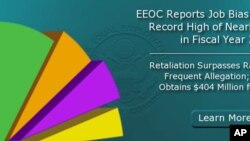 美国平等就业机会委员会网站上相关报告的图示和标题