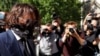 L'acteur Johnny Depp arrive à la Haute Cour de Londres, en Grande-Bretagne, le 7 juillet 2020.