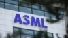 FILE - The ASML Holding logo is seen at the company's headquarters in Eindhoven, Netherlands, Jan. 23, 2019.