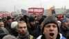 تظاهرات اعتراضی در مسکو و دیگر شهرهای روسیه آغاز شد