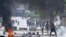 突尼斯伊斯兰激进分子与警方发生街头巷战