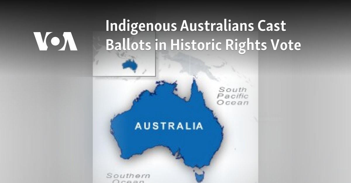 Indigenous Australians Cast Ballots in Historic Rights Vote