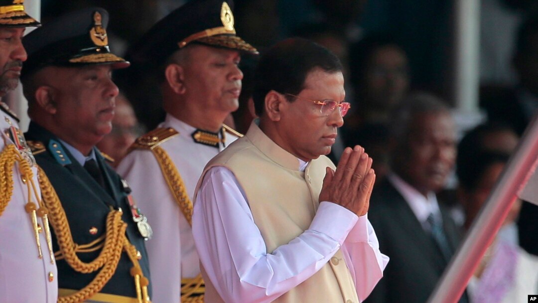 Presiden Sri Lanka Maithripala Sirisena (Foto: dok. AP)