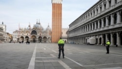 Quảng trường ở Venice.