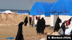 The population of al-Hol camp has swelled far beyond capacity as wives and children continued to evacuate the Islamic State groups last stronghold in recent days to al-Hol Camp, Syria, March 4, 2019.