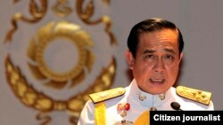 Pemimpin junta militer Thailand, Jenderal Prayuth Chan-ocha.