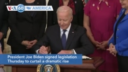 VOA60 Ameerikaa - Biden Signs Hate Crimes Measure Into Law