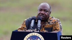 Le président sortant du Gabon, Ali Bongo, 30 avril 2016.