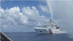 南中國海再有事馬尼拉“最強烈”譴責中國海警船射水砲阻擋菲律賓補給船