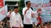 Presiden Joko Widodo dan Wakil Presiden Ma'ruf Amin ketika melakukan kampanye saat Pemilihan Presiden di Tangerang, Banten, 7 April 2019. (Foto dok: REUTERS/Willy Kurniawan)