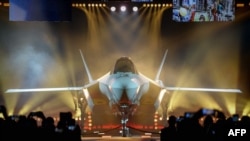 Німеччина отримала перші із 35 замовлених у США винищувачів F-35A, Техас, 18 вересня 2026. Photo by KAY NIETFELD / dpa Picture-Alliance via AFP