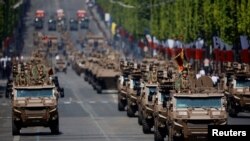 Maadhimisho ya siku ya Bastille mjini Paris, Ufaransa