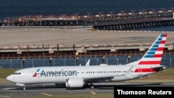아메리칸항공이 보유한 보잉 737 맥스 여객기 (자료사진)