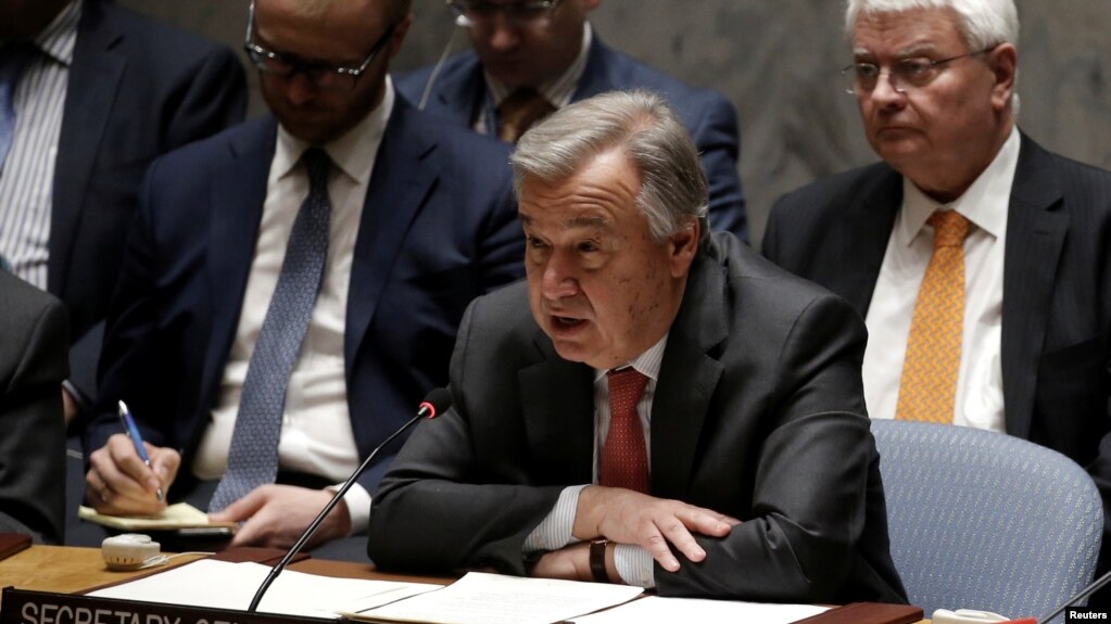 António Guterres nomeia novo chefe da ONU em Bissau