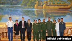 မြန်မာ့ကာကွယ်ရေးဦးစီးချုပ်နဲ့ ကန် လက်ထောက်နိုင်ငံခြားရေးဝန်ကြီးတွေ့ဆုံ။ ( သတင်းဓာတ်ပုံ ကာကွယ်ရေးဦးစီးချုပ် FB)