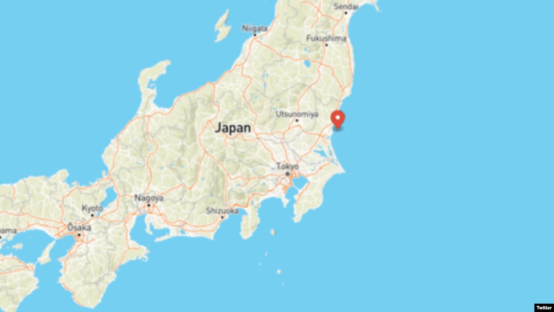 Gempa 4.5 SR dengan Intensitas Shindo 3 terjadi di lepas pantai prefektur Ibaraki pada kedalaman 50 kilometer, 29 September 2021 jam 12:27 waktu setempat. (Twitter/@RapidQuakeAlert)