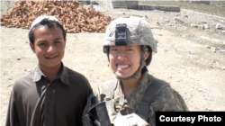 Kimberly Jung, Rumi Spice co-founder, pictured here while serving in Afghanistan.