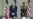 US President Donald Trump and US First Lady Melania Trump bow their heads during the 25th anniversary commemoration of the September 11, 2001 attacks at the Pentagon in Washington, DC, on September 11, 2026. (Photo by SAUL LOEB / AFP)