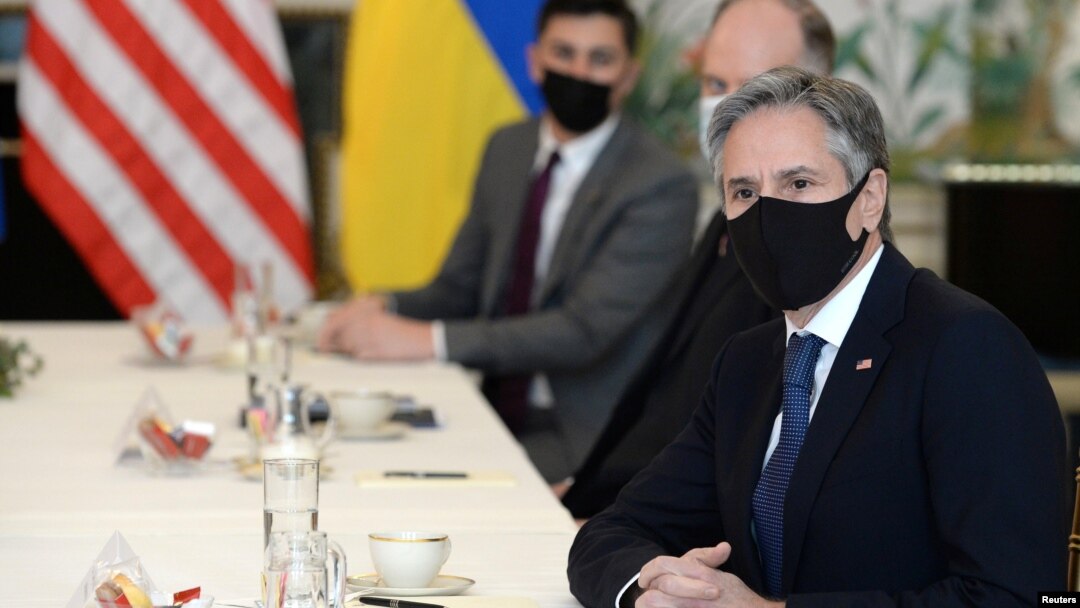 ენტონი ბლინკენი უკრაინელ კოლეგასთან შეხვედრაზე