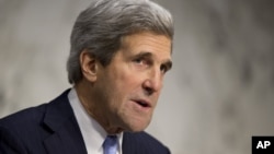 ທ່ານ John Kerry ສະມາຊິກສະພາສູງສະຫະລັດ ທີ່ຖືກແຕ່ງຕັ້ງເປັນ ລັດຖະມົນຕີຕ່າງປະເທດສະຫະລັດຄົນໃໝ່