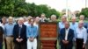 The surviving journalists and photographers who covered the war in Cambodia between 1970-75 gathered in Phnom Penh last week. They are seen here at a memorial to mark the 37 local and foreign colleagues who died during that time.