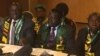 War veterans leaders addressing colleagues in Harare on Tuesday, Aug 21, 2018