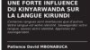 "Ikinyarwanda Caramize Ikirundi mu Barundi Bahungiye mu Rwanda" 