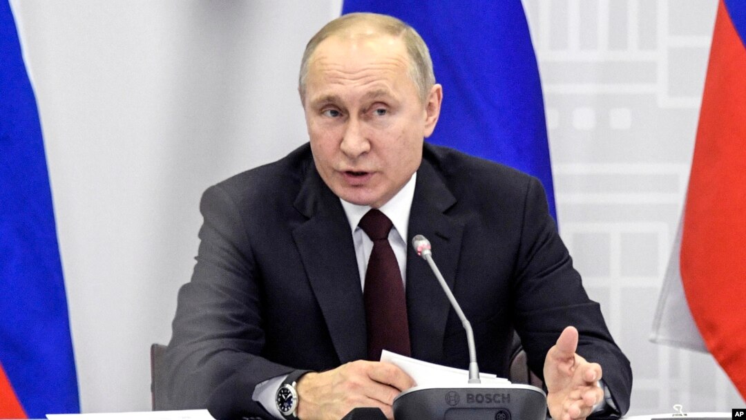 Presiden Rusia Vladimir Putin mengecam langkah AS (foto: dok). 