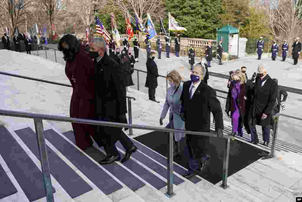 Biden Inauguration former presidents